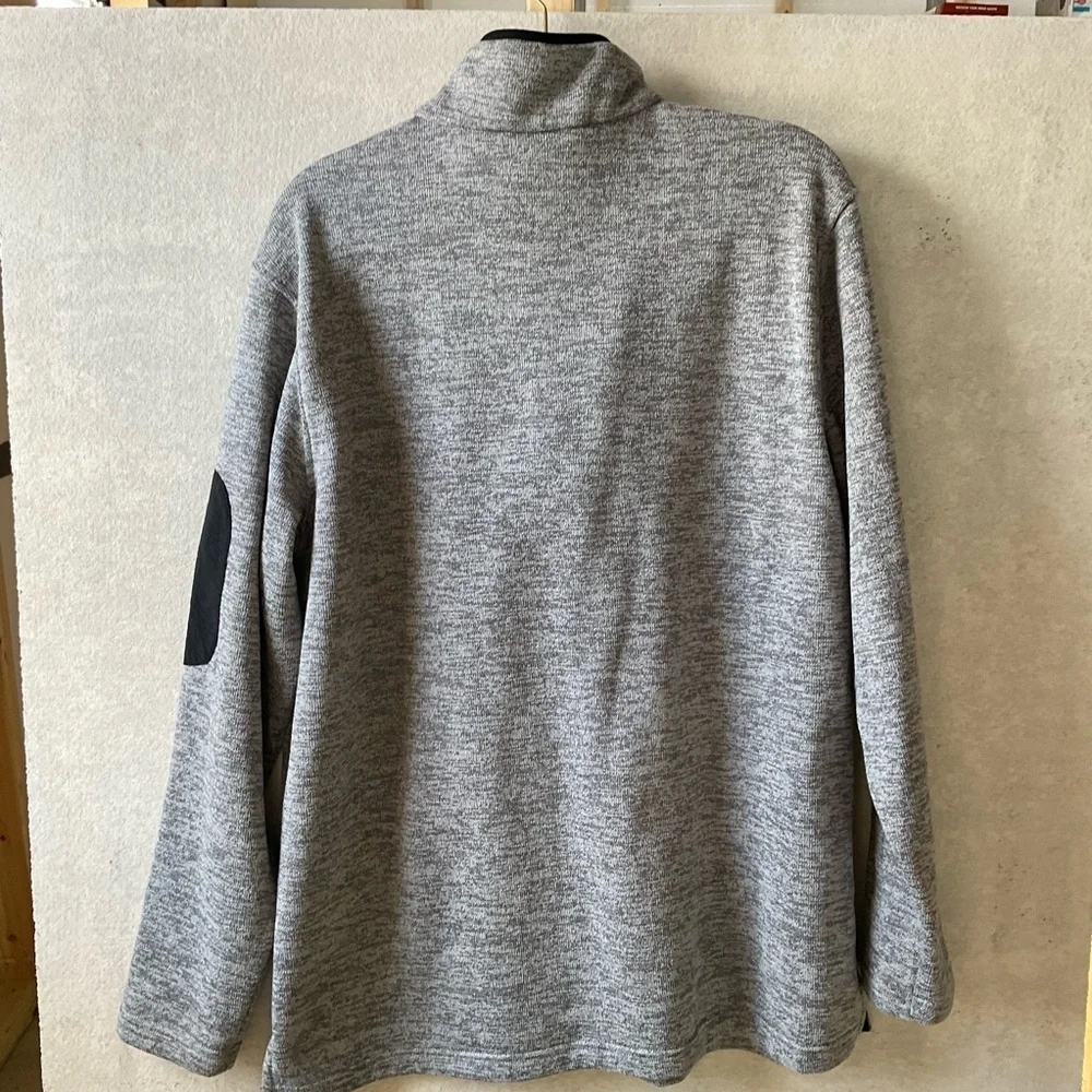 Canyon Creek sweatshirt. 3/4 zip. Gray. size XL - Picture 8 of 9